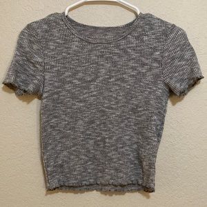 American Eagle gray top size xxs